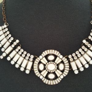 Sun Goddess Necklace. White. one size fit's all. NWT.